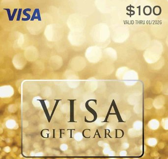 Win a $100 Visa Gift Card