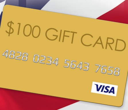 Win a $100 Visa Gift Card