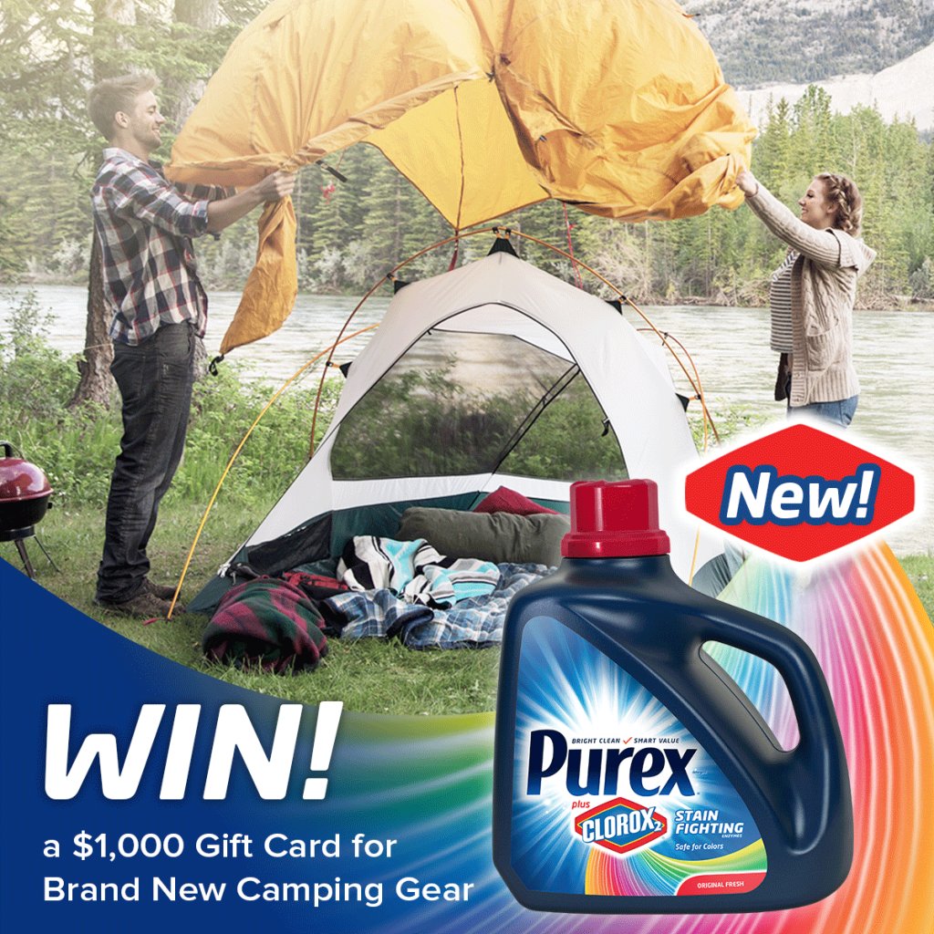 WIN a $1000 Gift Card towards Brand New Camping Gear!