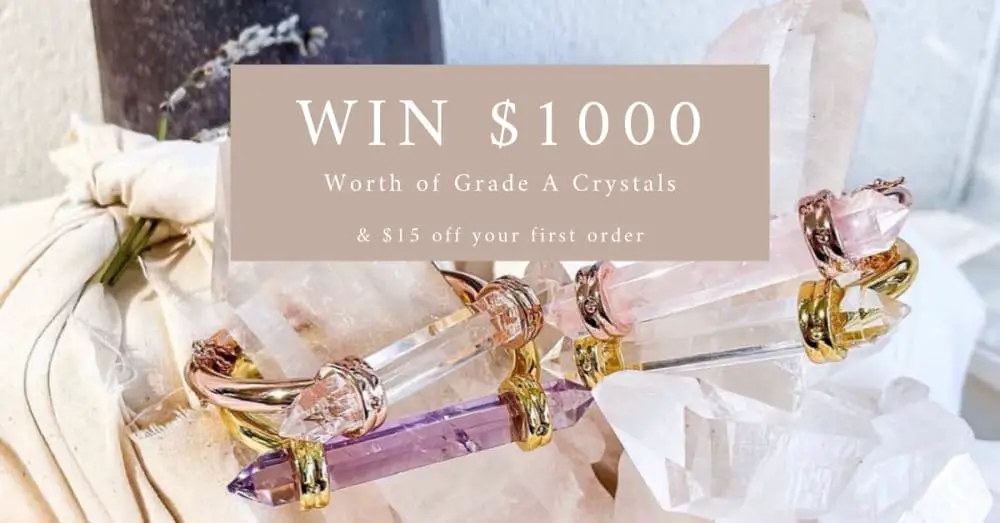 Win A $1000 Shopping Spree In The Stoned Crystals $1000 Sweepstakes