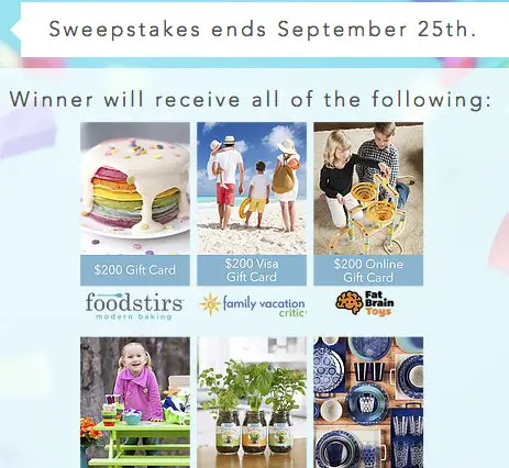 Win a $1,200 Shopping Spree