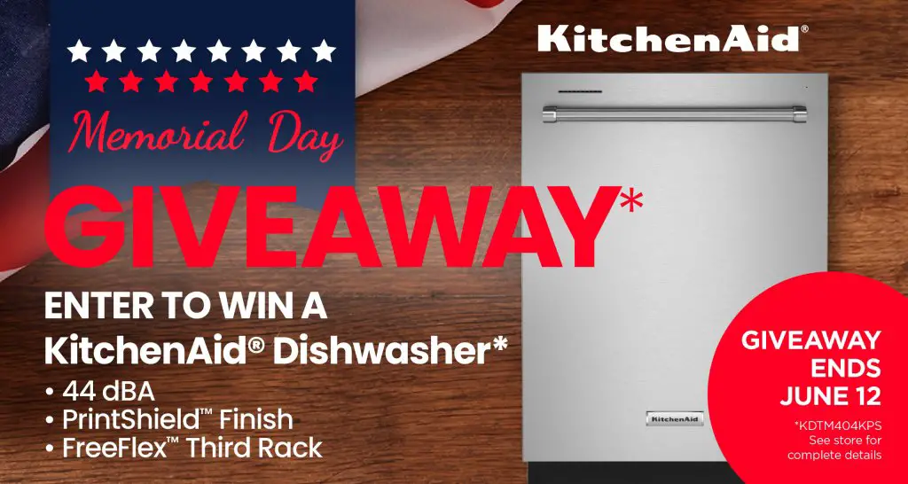 Win A $1350 KitchenAid Dishwasher