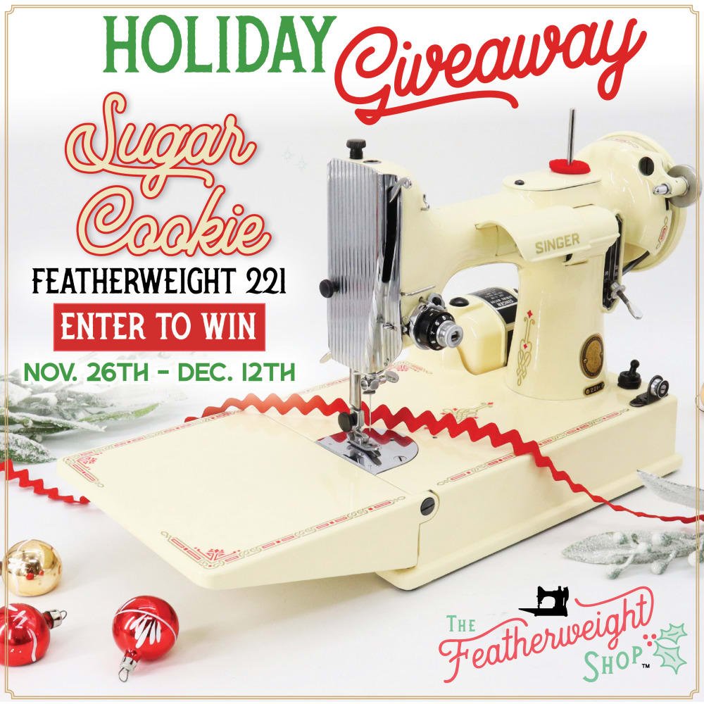 Win A $2,100 Singer Featherweight Sewing Machine