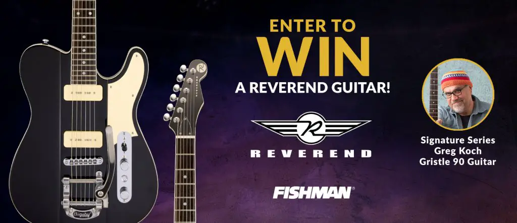 Win A $2,200 Guitar In The Fishman Reverend Guitar Contest