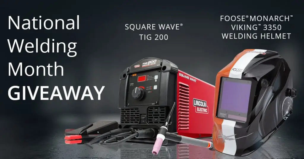 Win A $2,650 Welder + Helmet Package In The Lincoln Electric National Welding Month Giveaway