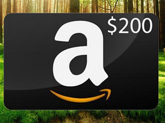 Win a $200 Amazon Gift Card