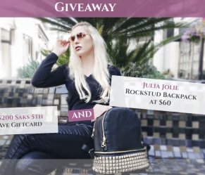 Win a $200 Saks 5th Ave Gift Card and Backpack