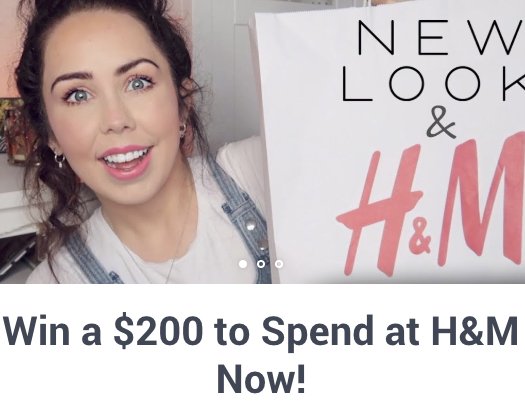Win a $200 to Spend at H&M Now