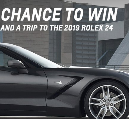 Win a 2019 Chevy Corvette Stingray Coupe