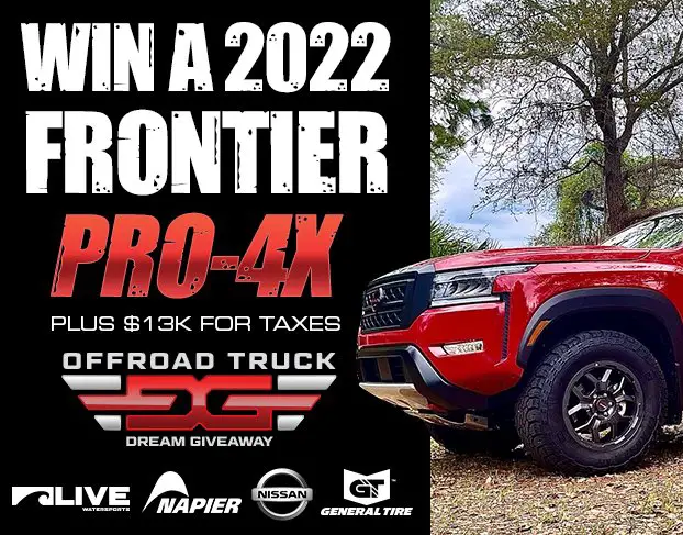 Win A 2022 Nissan Frontier In The Offroad Truck Dream Giveaway