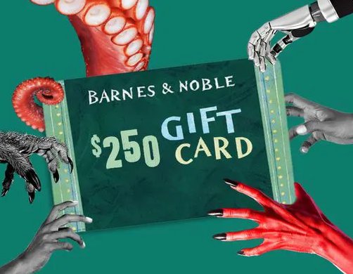 Win A $250 Barnes & Noble Gift Card In The Book Riot Giveaway