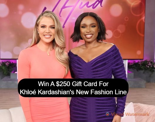 Win A $250 Gift Card  For Khloé Kardashian's New Fashion Line In The Jennifer Hudson Show Good American Sweepstakes