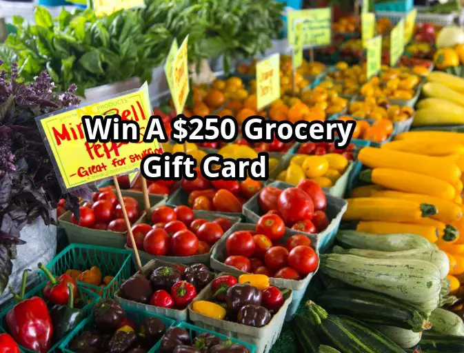 Win A $250 Gift Card IN The The Alliance For Food And Farming $250 Grocery Gift Card Giveaway