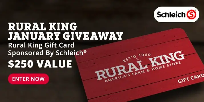 Win A $250 Rural King Gift Card In The  Rural King January Giveaway