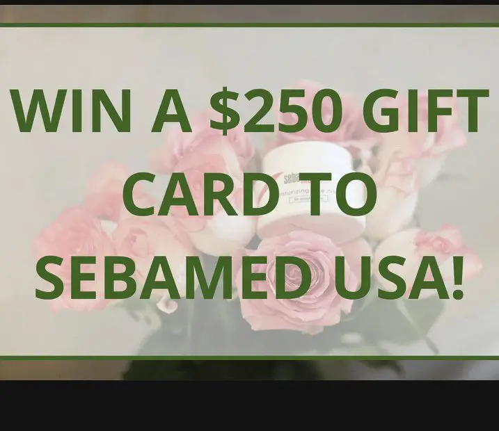 Win A $250 Gift Card To Sebamed USA!