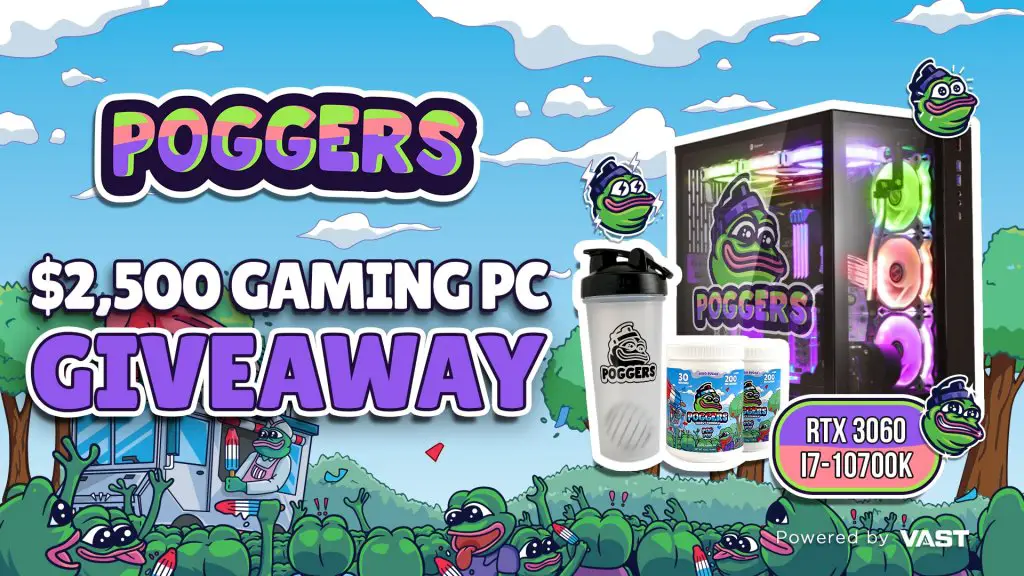 Win A $2500 Gaming Computer In The Poggers Gaming PC Giveaway