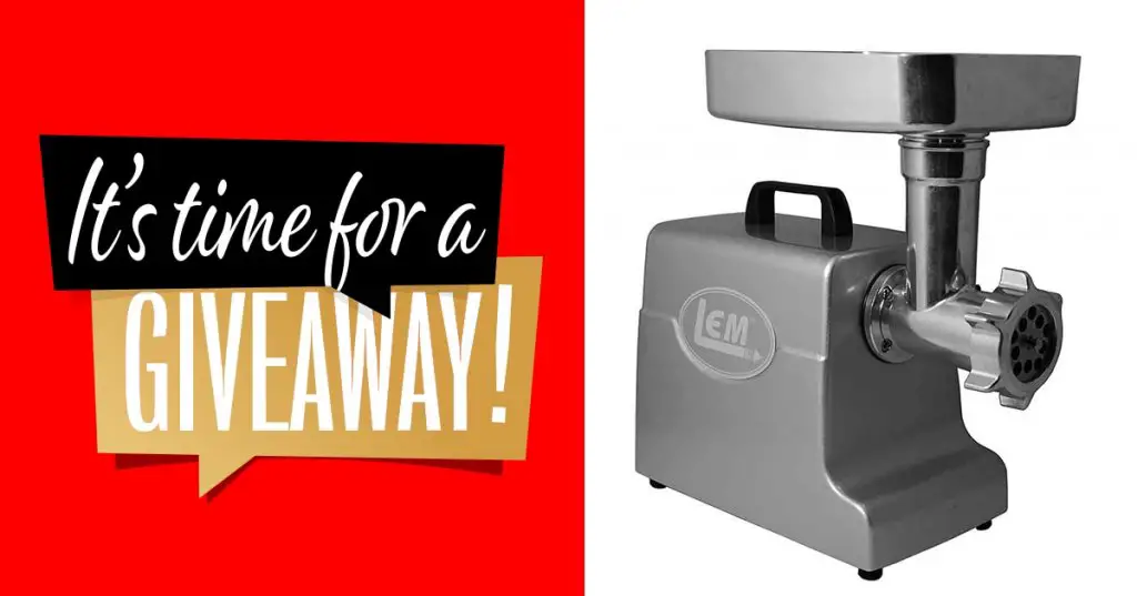 Win A $260 Mighty Meat Grinder In The Meadow Creek BBQ Supply Meat Grinder Giveaway