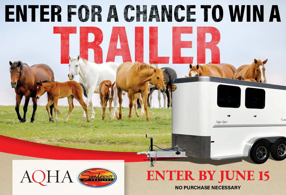 Win A $29,000 Horse Trailer
