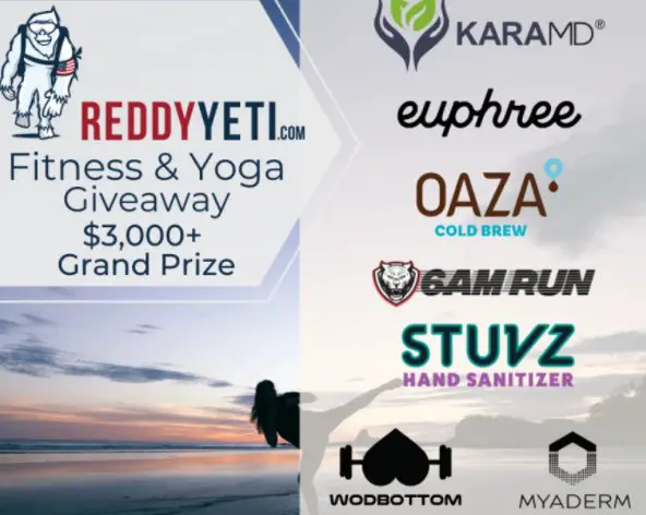 Win A $3,000+ Fitness & Yoga Prize Package