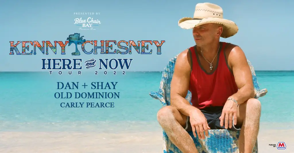 Win A $3,000 Trip For 2 To A Kenny Chesney Here & Now  2022 Concert