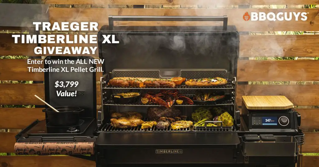 Win A $3,800 Grill In The BBQGuys Traeger Timberline XL  Grill Giveaway