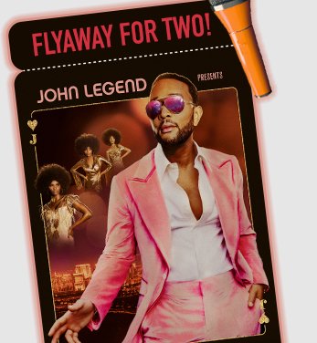 Win A $3,800 Trip For 2 To Las Vegas For The John Legend Love In Las Vegas Show