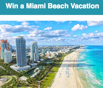 Win a 3-day, 2-night Luxury Vacation