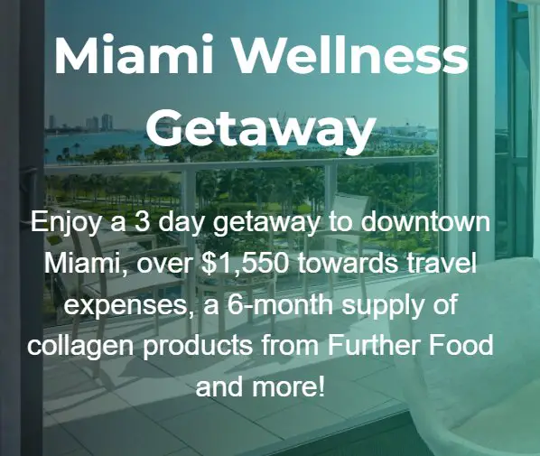 Win A 3-Day Miami Wellness Getaway Package