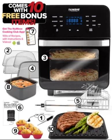 Win A $300 Air Fryer In The Clean Plates NuWave Air Fryer Sweepstakes