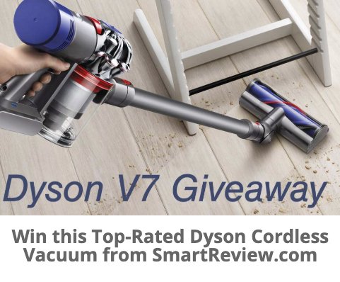 Win a $300 Dyson V7 Animal Cordless Vacuum