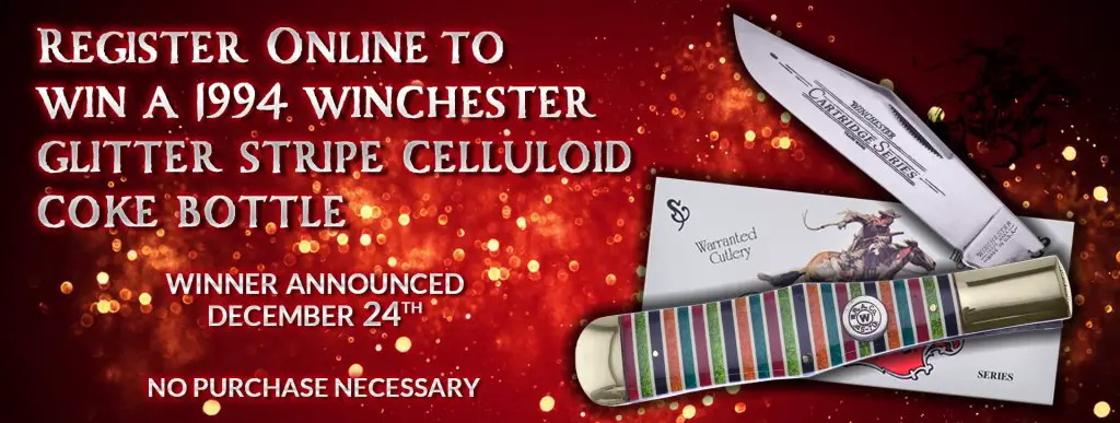 Win A $395 Pocket Knife In The December Glitter Giveaway