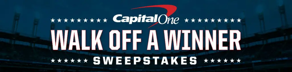 Win A $4,000 All Star Weekend Experience In The Capital One Walk Off A Winner Sweepstakes