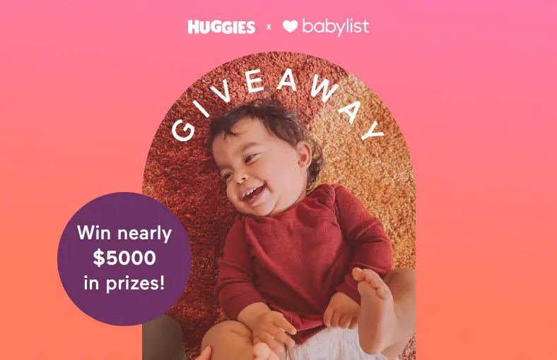 Win A $4,000 Babylist Gift Card And A Year's Supply Of Huggies Diapers
