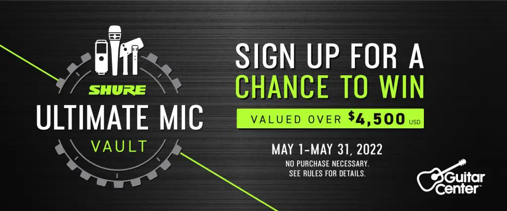 Win A $4,553 Shure Microphone Bundle - 10 Winners