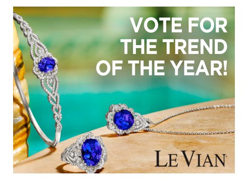 Win A $4,999 Jewelry Shopping Spree In The Le Vian Levianista Choice Awards Sweepstakes