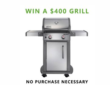Win a $400 Weber Grill