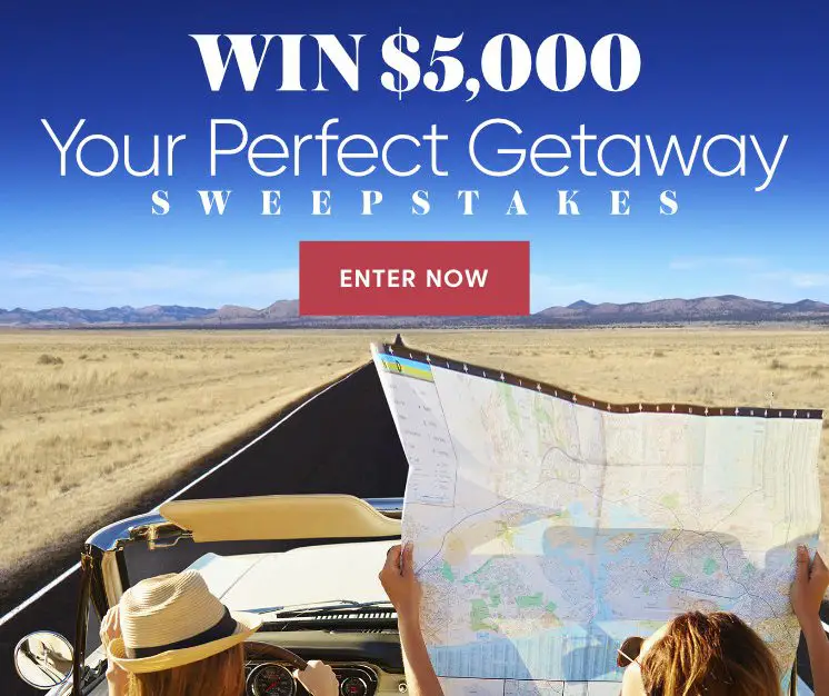 Win a $5,000 Your Perfect Getaway