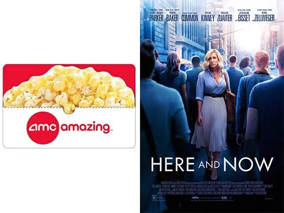 Win a $50 AMC Gift Card & HERE AND NOW Signed Poster