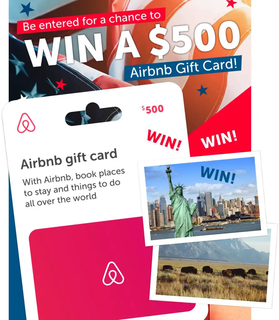 Win a $500 Airbnb Gift Card In The Discount Filters President’s Day Giveaway