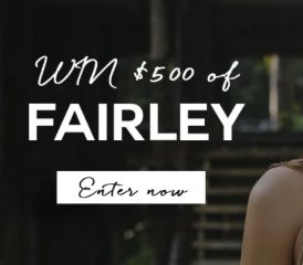 Win a $500 FAIRLEY Gift Card