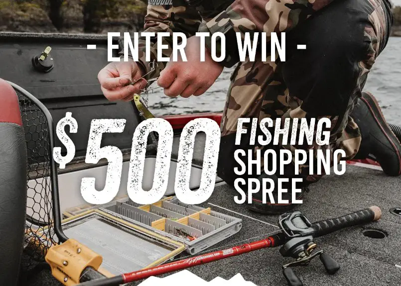 Win A $500 Gift Card For Fishing Gear In The North 40 Outfitters $500 Fishing Shopping Spree Giveaway