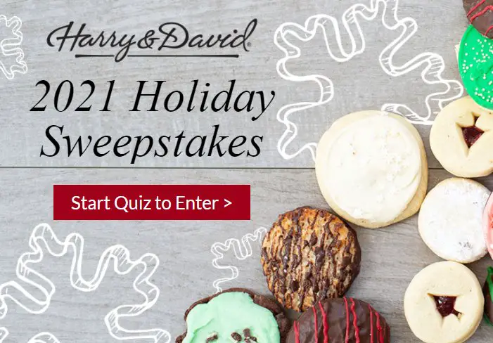 Win A $500 Gift Card In The Harry & David Holiday Sweepstakes