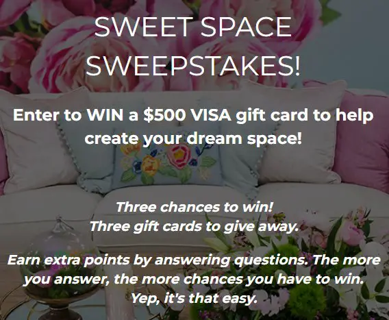 Win A $500 Gift Card In The Marketplace Events Sweet Space Sweepstakes