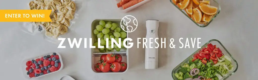 Win A $500 Gift Card In The Zwilling Fresh & Save Earth Day Sweepstakes