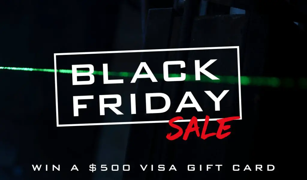 Win A $500 VISA Gift Card In The LaserMax Black Friday Giveaway