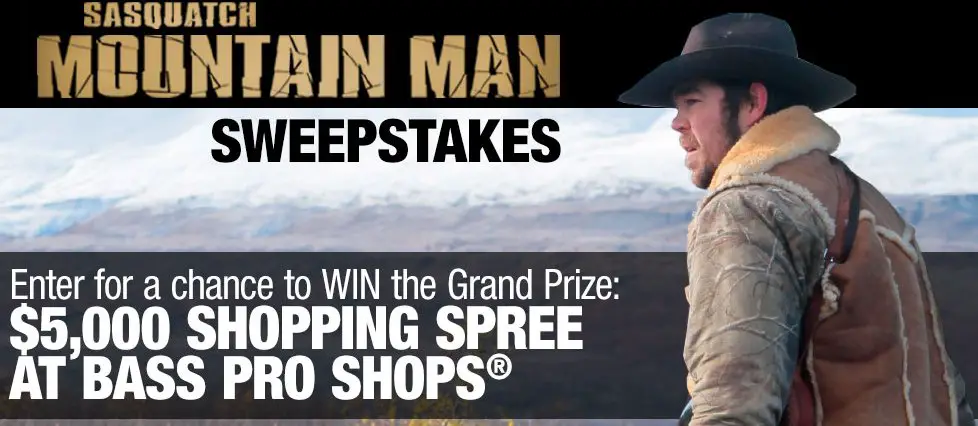 Venture outdoors! Win a $5,000 shopping spree at Bass Pro Shops easily!