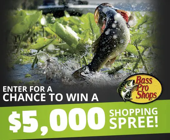 Win a $5,000 Bass Pro Shops Shopping Spree Sweepstakes