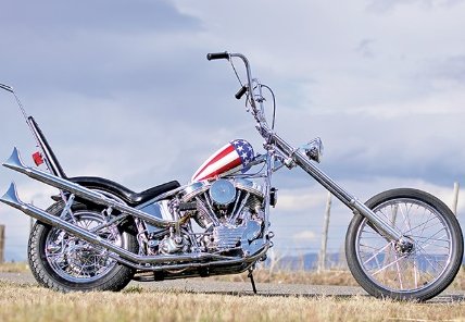 Win A $60,000 Classic Motorcycle - Captain America Chopper Replica
