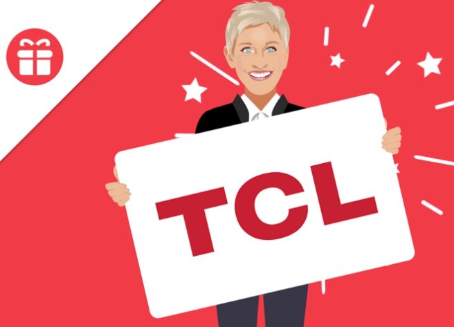 Win A 65-Inch TCL 4K Roku TV In The Ellen Tube TCL 65' Roku TV Giveaway