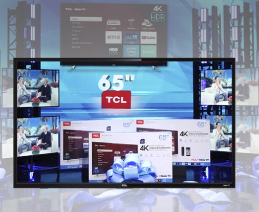 Win a 65" TCL Roku TV!